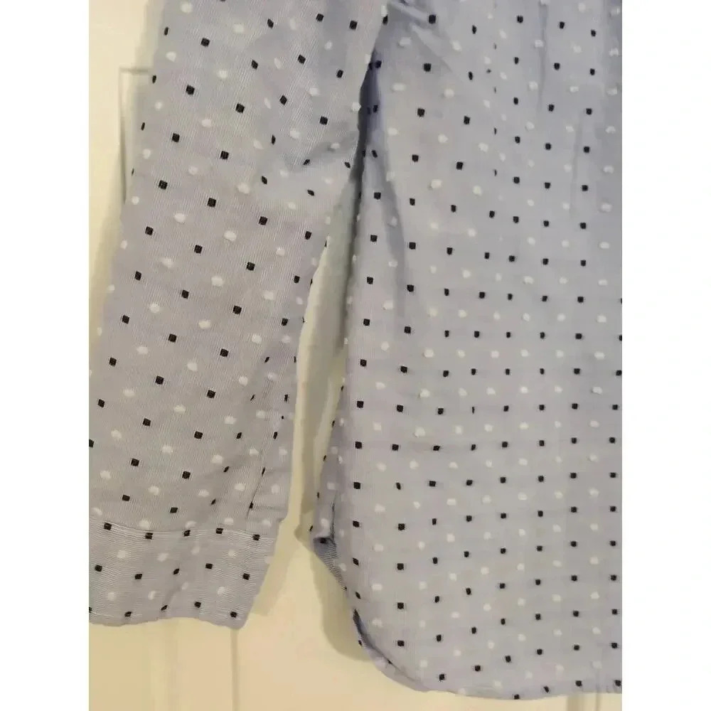 Talbots Bundle Of 2 Button Down Collared Printed … - image 7